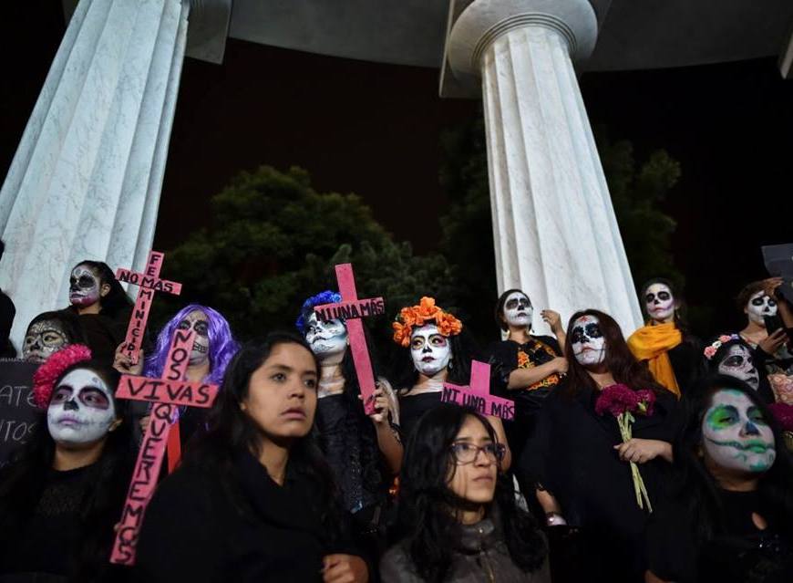 La Marcha de las Catrinas 2017