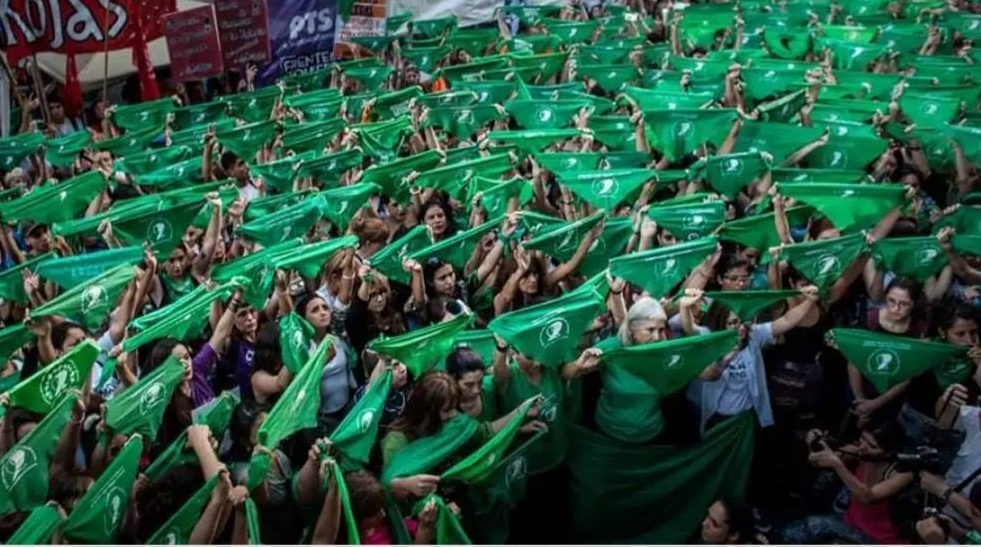 Pañuelazo Nacional por el derechos a decidir en México. 28 de septiembre de 2019