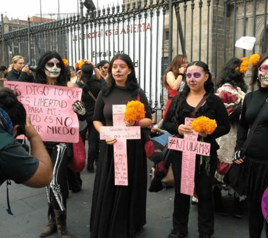 Así fue la Marcha de la Catrinas 2017 en CDMX