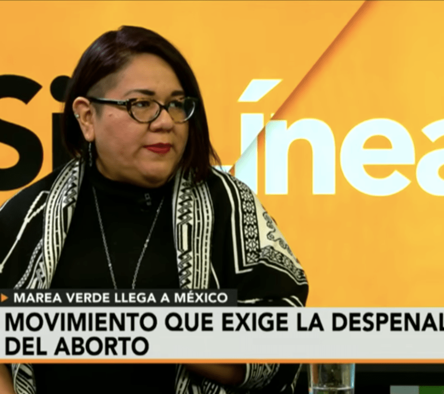 Apoya Las del Aquelarre a Movimiento Marea Verde en México